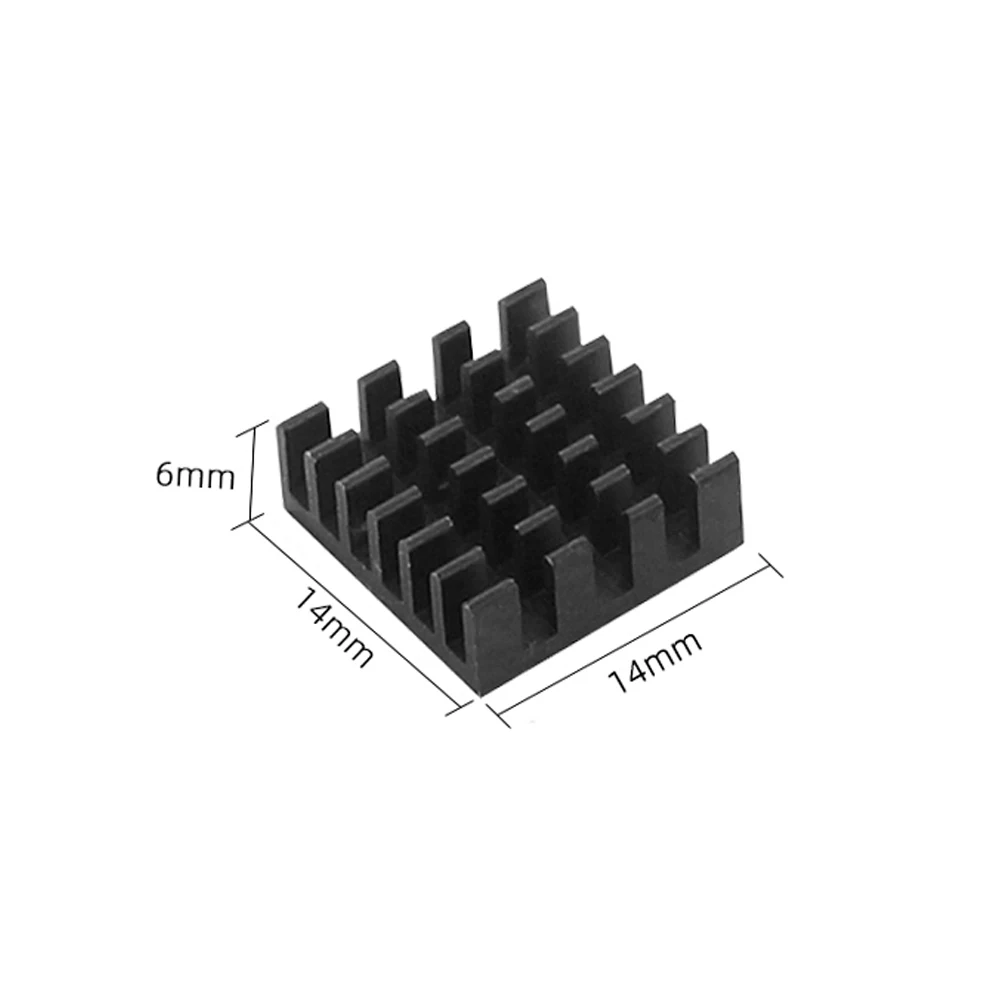 Oranžová pi heatink pro CPU pasivní chladící 14x14 x6 MM aluminium horko klesnout chladič pro OPI nula 3 2 banán pi malina pi 4 3