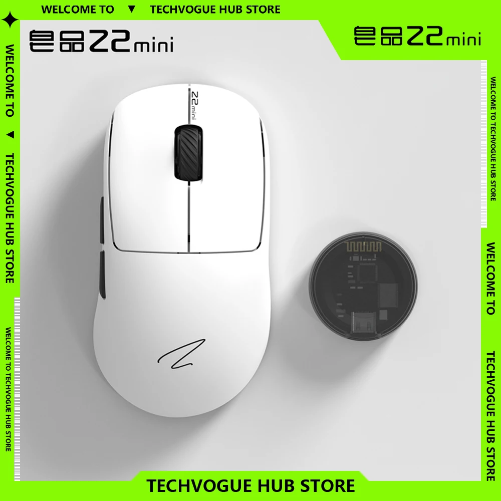 Zaopin Z2 Mini Gaming Mouse Wireless 3Mode 2.4G Bluetooth Mouse Low Latency Gamer Mouse For Esports Customized Mouse Gifts