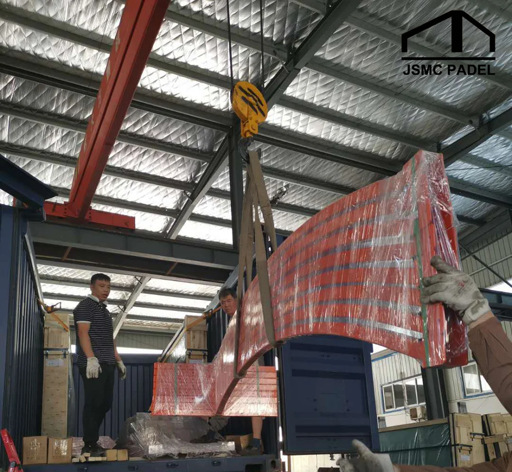 PW China Factory Panoramic Padel Tennis Court داخلي أو خارجي مجداف تنس عشب صناعي عالي الجودة #3