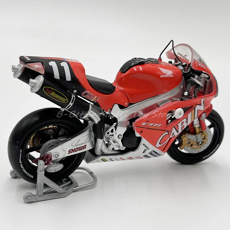 1:18 Diecast Motorcycle Model Toy Honda VTR 1000-8h Suzuka 2001 Replica For Collection