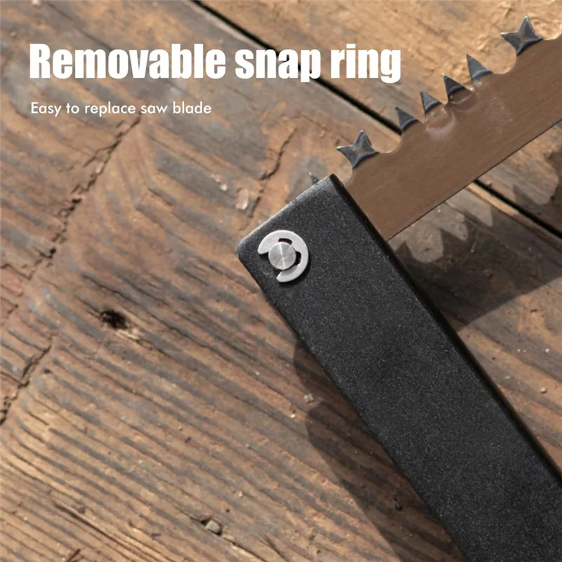 【Superdeals】13 Inch Folding Bow Saw Folding Hand Saw,Multifunctional Rectangular Hand Saws For Wood, Bone, Tree Pruning