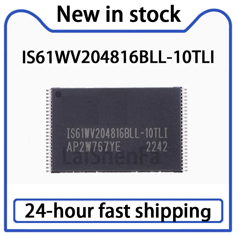 1PCS IS61WV204816BLL-10TLI Package TSOPI-48 Static Random Access Memory Stock