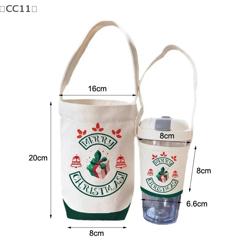 maveraCC11 Chaveiro noël lait thé tasse couverture bureau Portable Mobile tasse à café étudiant Thermos tasse housse de protection universelle