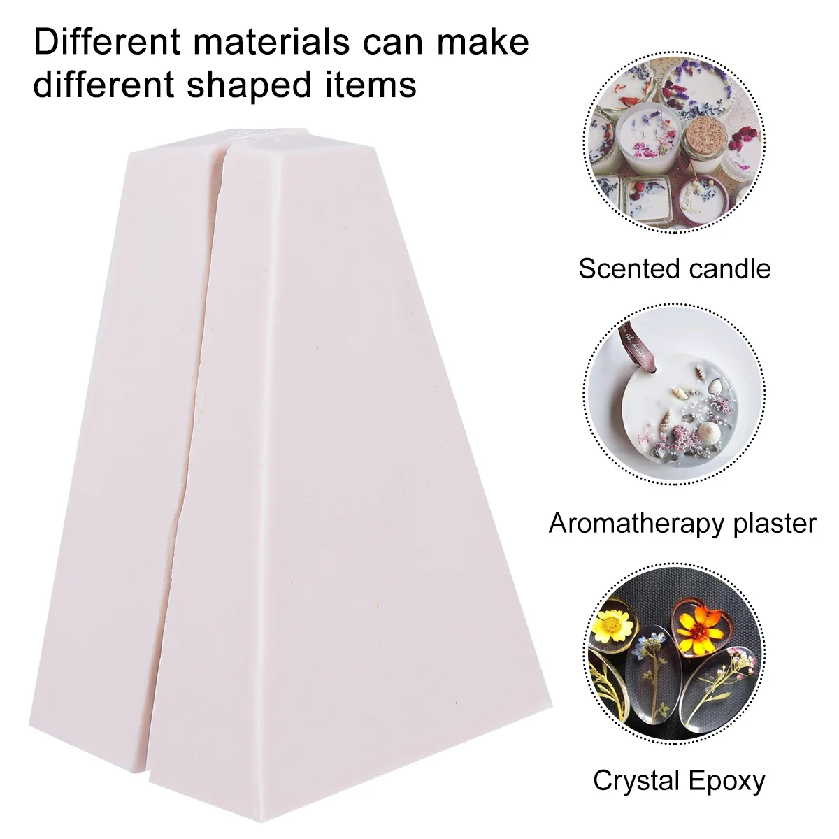 

1Pcs Christmas Tree Silicone Mold Flexible Transparent Lace Pattern DIY Baking Mold Creative Gift Craft Supply