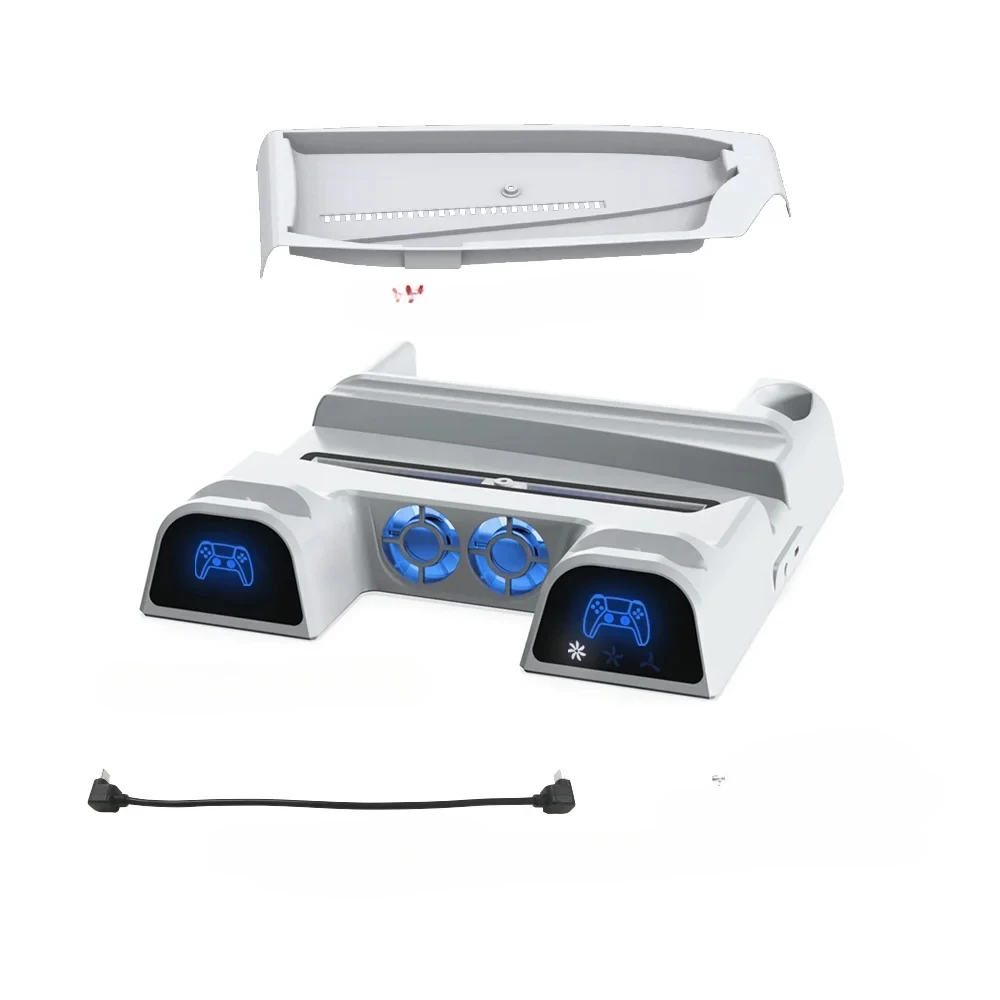 dobe-多機能熱放散ベースp5ゲームコントローラー用ps4スリムホスト充電およびディスクストレージラックb-m