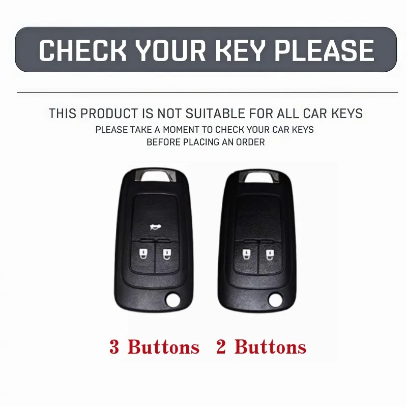 2 3 Buttons Car Key Case Cover Shell Fob for Chevrolet Aveo Cruze Epica Camaro Lova Impala Sail Spark