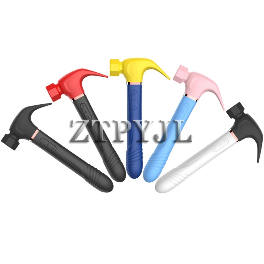 Women G Spot Vibrator Sucking Mini 7-Frequency Hammer Clit Sucker Vibration Nipple Stimulation Sex Toy For Couple Adults 18+