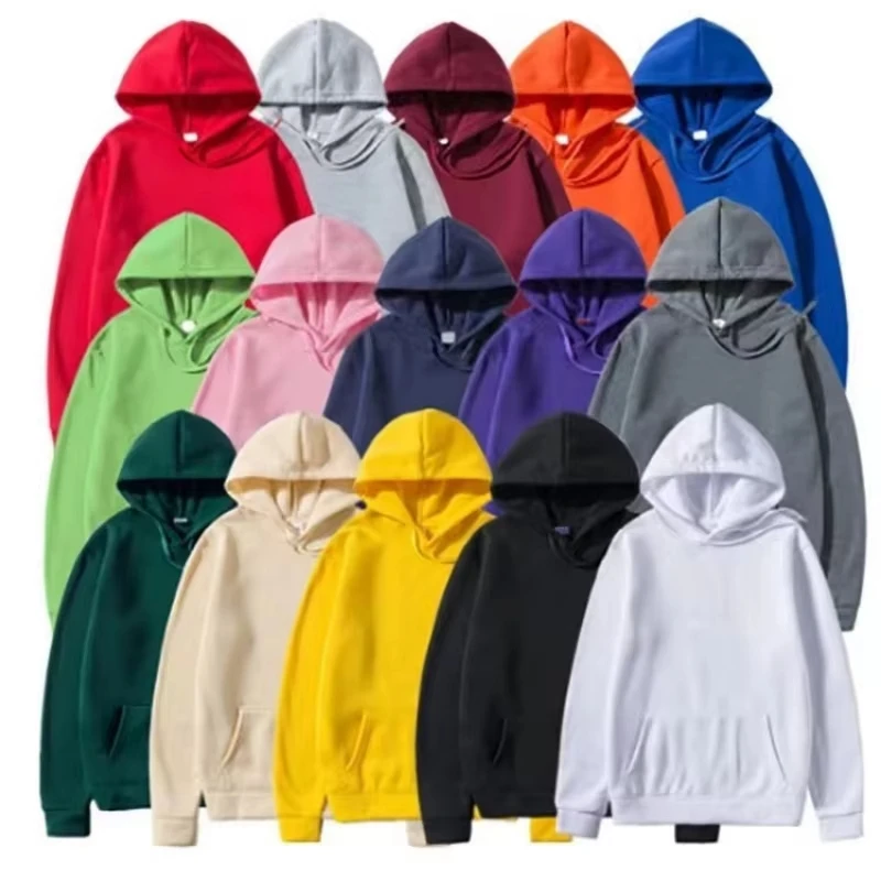 Herren-Hoodies, Damen-Pullover, Frühling/Herbst, lässige Hoodies, Sweatshirts, einfarbige Hoodies, Oversize-Sweatshirt in Schwarz für Herren – Detail 18