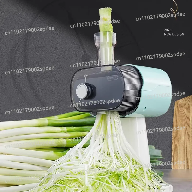 Scallion Shredder Vegetable Cutter Roast  Green Onion Chili Electric Bean Sprout Shredder Commercial Fully Automatic Scallion