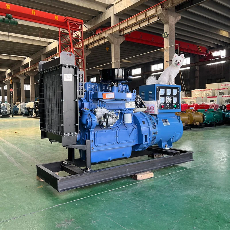 3 Phase Diesel Generator Silent Generator 50Hz Set Water Cooled Backup Generator For Office Warehouse Power