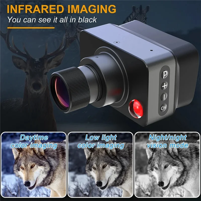 

A04G-Outdoor Telescope IR850 Night Vision Monocular Hunting 4K Video Recording And Photo Taking