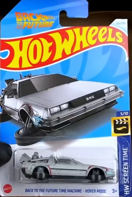 24C Hot Wheels 1/64 Back to the future time machine McLaren gt knight dragon bmw 507 mazda mx-5 diecast alloy trolley model