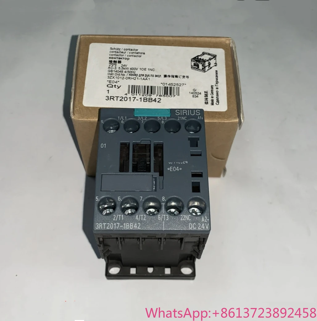 

Brand New 3RT2017-1BB41 3RT2017-1BB42 3RT2017-2BB41 3RT2017-2BB42