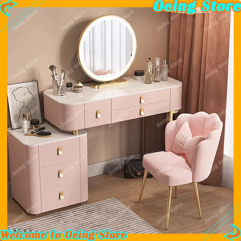 

Luxury Girls Dressing Table Gold Leg Nordic Tool Chest Dressing Table Women Study Muebles De Dormitorio Home Accessories