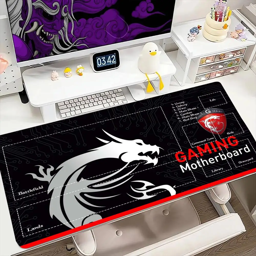 

Dragon Design Mouse Pad for MTG DTCG CCG RPG Trading Card Inked Game Playmats Smooth Rubber Surface Battle Game table mat