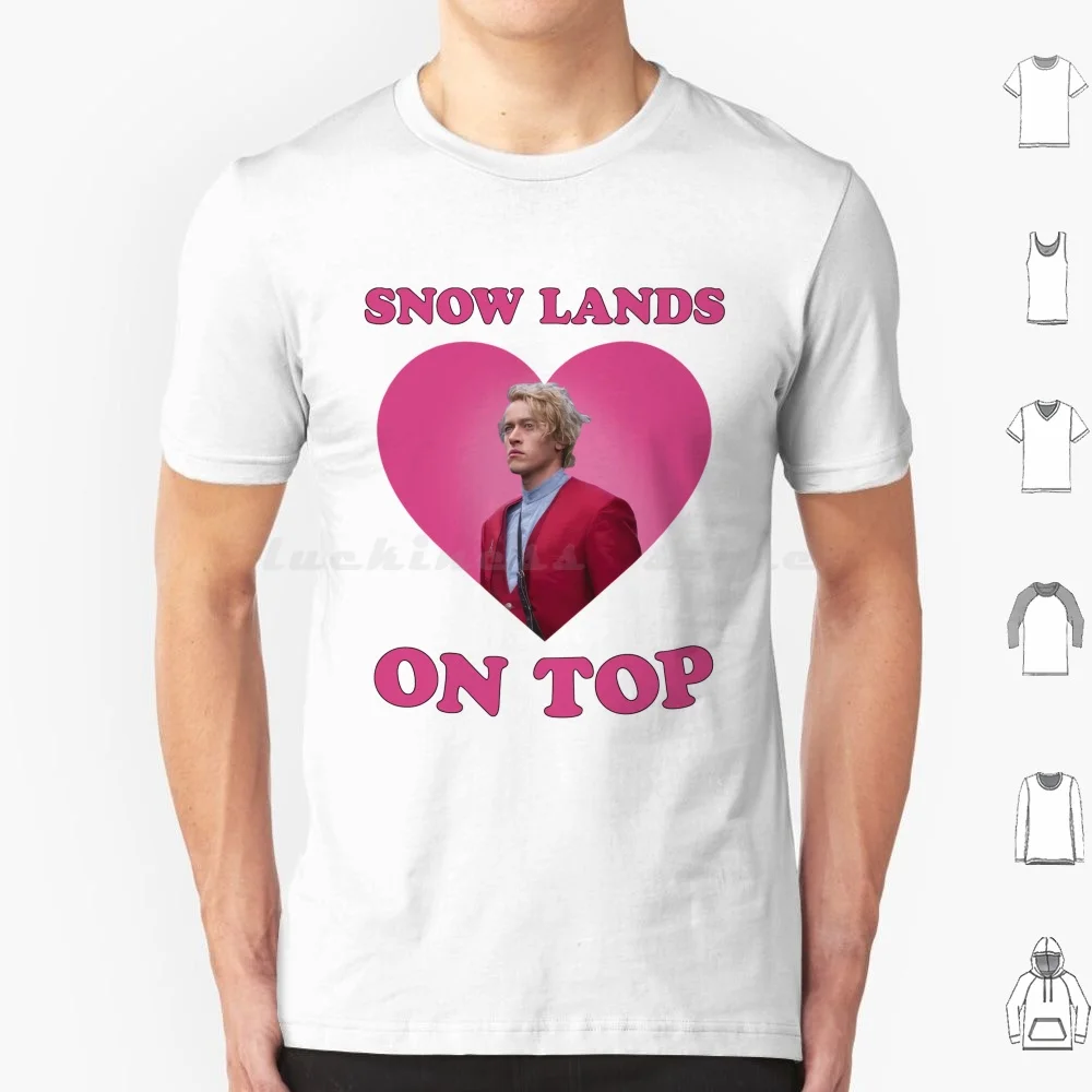 Snow Lands On Top Coriolanus Snow T Shirt Big Size 100% Cotton Tom Blyth Coriolanus Snow Tbosas Tom Blyth The Eras Tour Tom