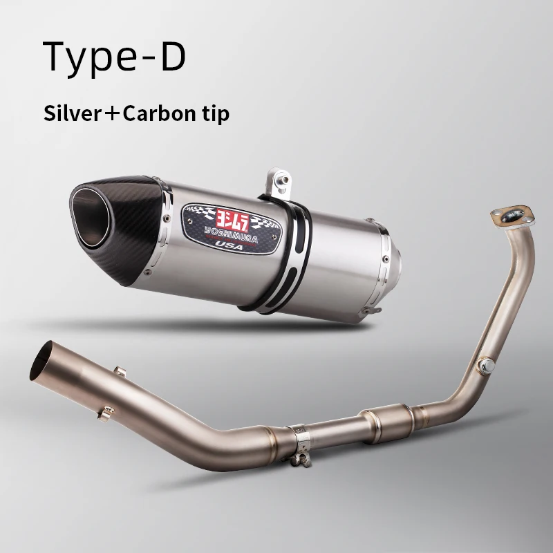 

MT15 R15 V3 V4 Motorcycle Exhaust Full Systems Titanium alloy Pipe Header Pipe For MT15 R15 V3 V4 2017-2023 Years