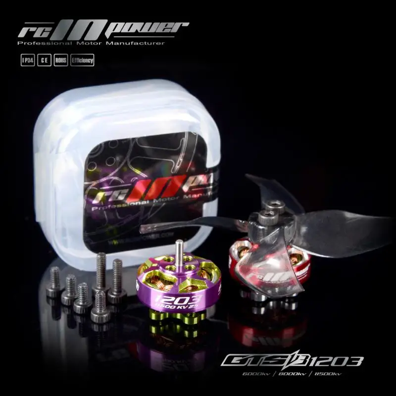 Rcinpower Gts V3 1203 11500kv 2s 8000kv 6000kv Bürstenlosen Motor Für 2 ~ 3 zoll Propeller Rc Fpv Racing Drones Quadcopter Diy