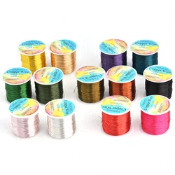 100m Tarnish-Resistant Colorfast Copper Beading Wire DIY Craft Bracelet Necklace Earing Jewelry Making Accessories