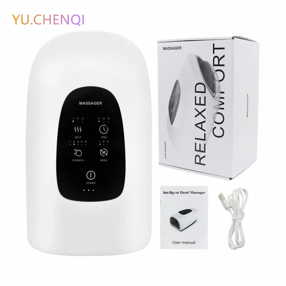 

Heating Air Pressure Hand Massager - Electric Therapy for Hand Pain Relief & Beauty Care
