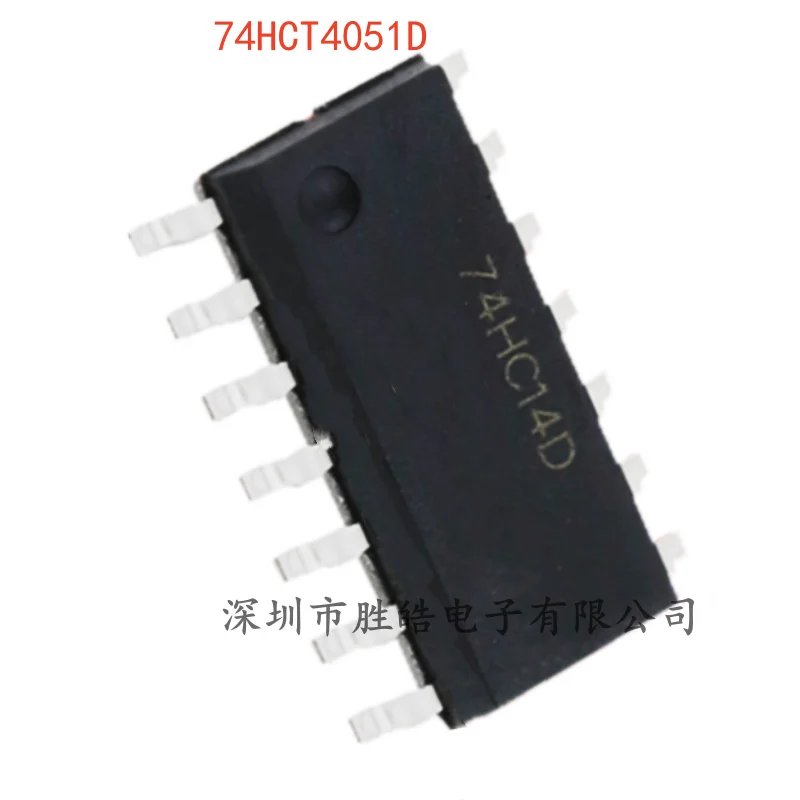 

(10PCS) NEW 74HCT4051D 118 74HCT4051 Channel 8 Analog Multiplexer SOIC-16 74HCT4051D Integrated Circuit