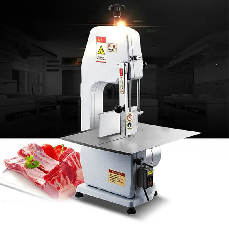 

220V Automatic Bone Cutter Commercial Bone Sawing Cutting Machine Pork Ribs Frozen Pork Trotters Bone Steak Cutting Machine