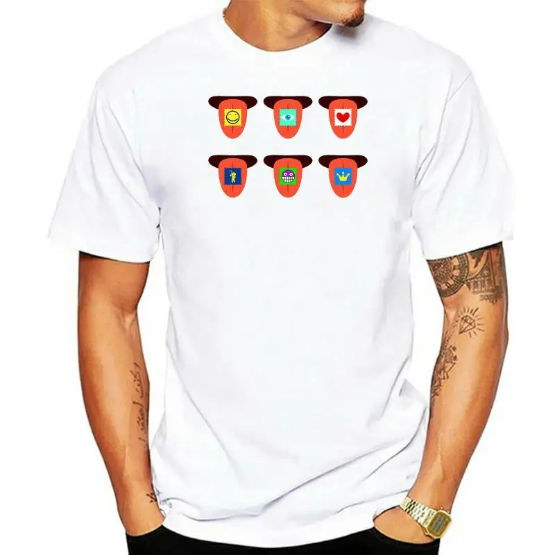 Lsd Acid Tongues Art Trippy Psychedelic Men'S T Shirt Size S - 3Xl Diy Prited Tee Shirt