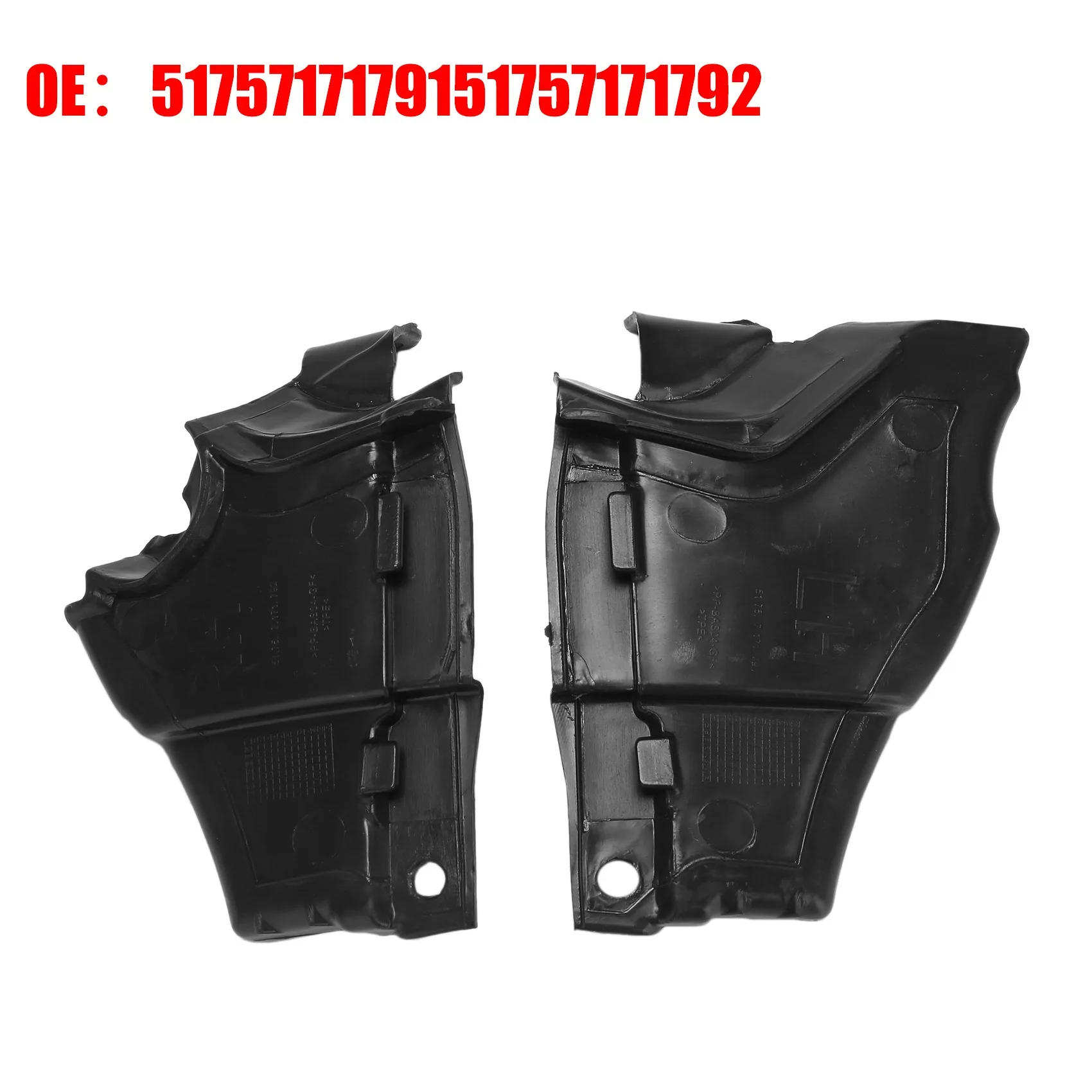 

Car Engine Bulkhead Cover Partition Bay for BMW X5 X6 E70 2006-2013 E71 2007-2014 E72 2008-2011 51757171791 51757171792 -A08Q