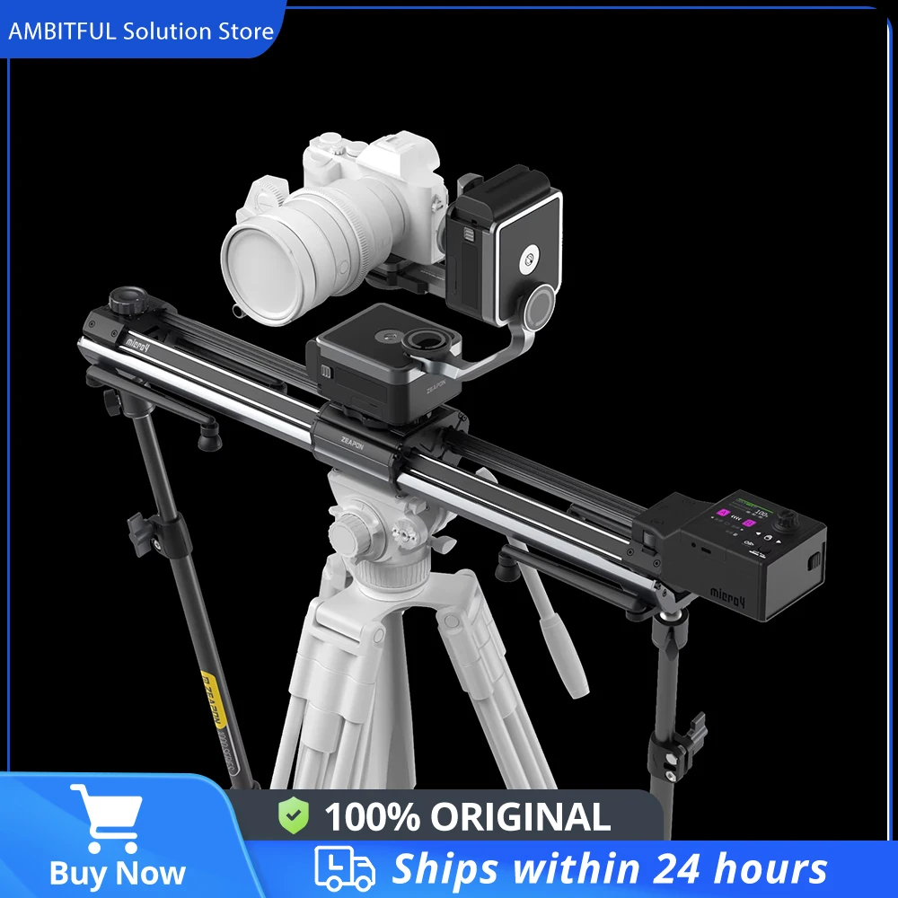 ZEAPON Micro 4 E500 E700 E1000 Multi-axis Motorized Slider for DSLR Camera Video Shooting Portable Rail System PS-E1