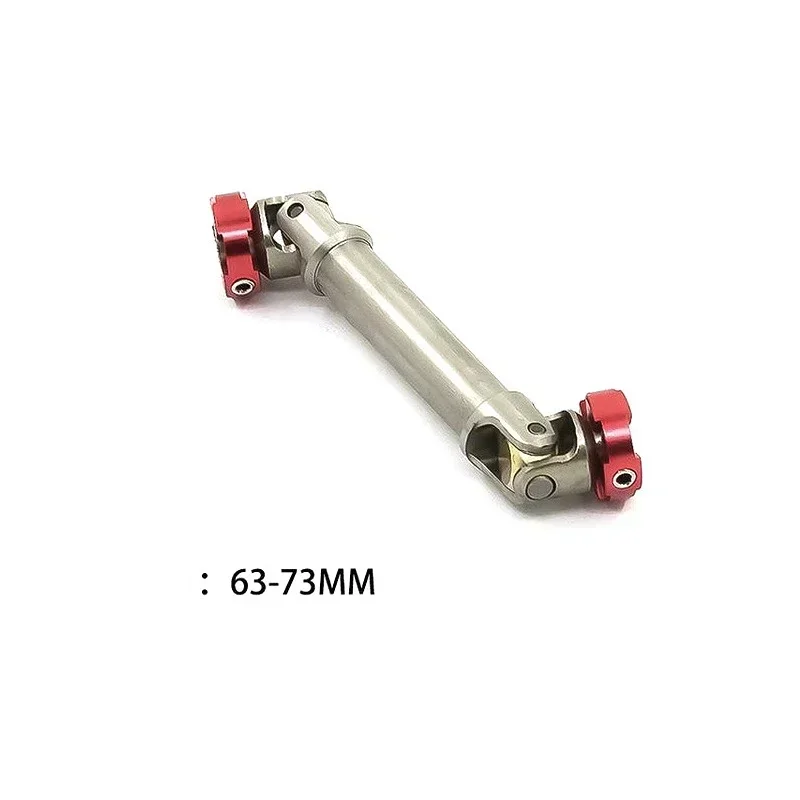 เพลาส่งกำลังแบบ CVD หัวแปลงโลหะ สำหรับรถบังคับวิทยุ 1/14 Tamiya RC Truck ACTROS MAN Hino Scania 1/10 TRX4 D90 SCX10