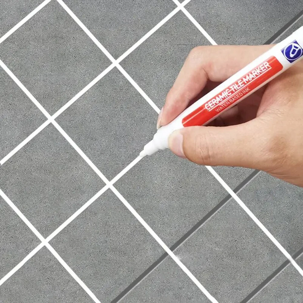 Tile Grouts Pen Tile Waterproof Gap-Repair Color Pen Tile Paint Markers For Tiles Floor Wall Bathroom Kitchen Repair Tools