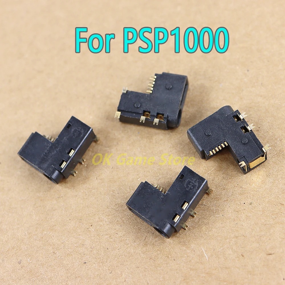 20pcs/lot For PSP1000 Headset Connector Part Headphone Jack Headset Socket for PSP 1000 Game Console repair parts