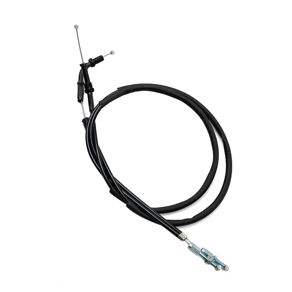 Throttle Cable Motorcycle Cable 2PCS Accessories Black CB350 CB400 CB550 Cable FT500 For Motorcycle Plastic  Throttle