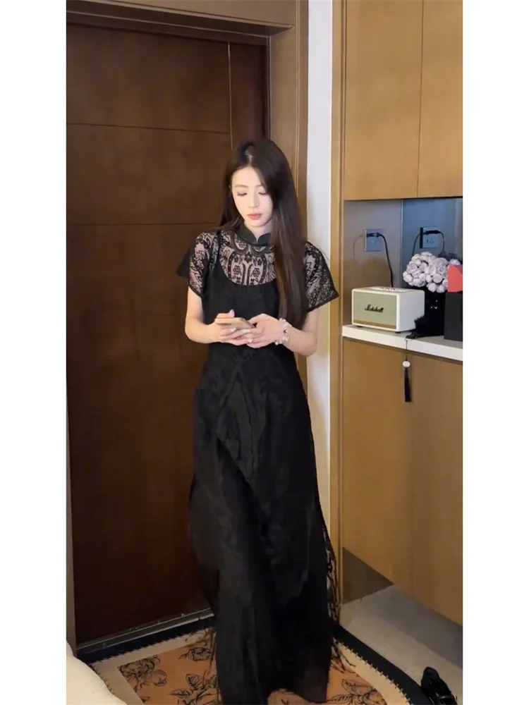 

Новая китайская модная женская юбка А-силуэта с высокой талией, повседневная летняя юбка