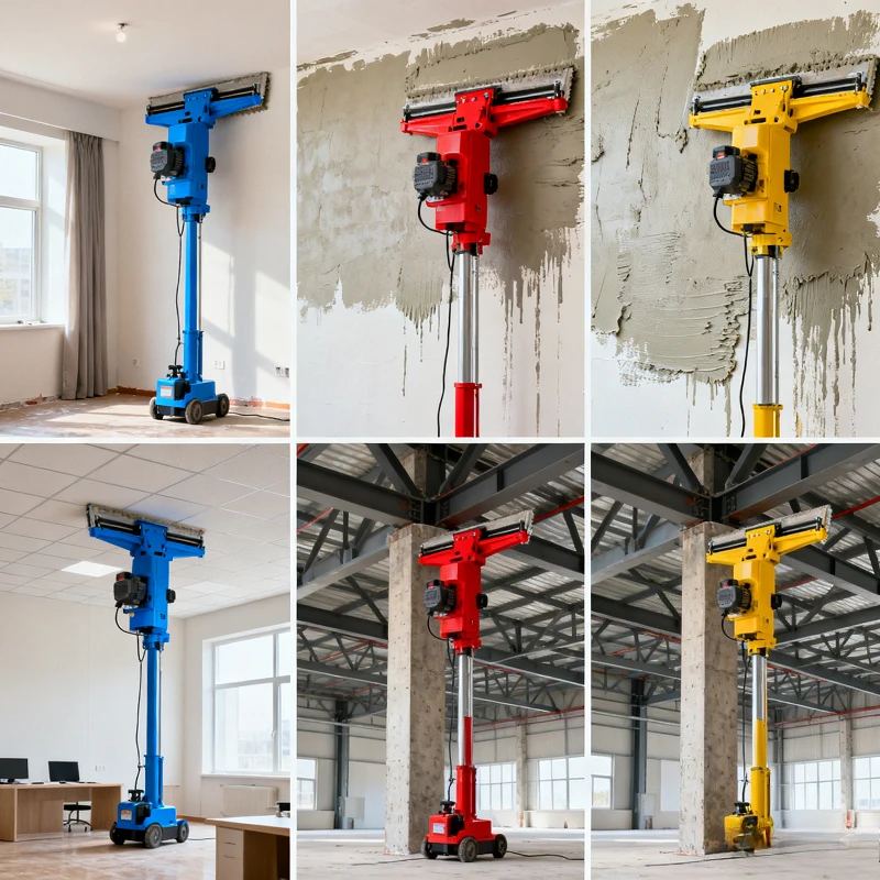 

Small Cement Plastering Wall Machine High Efficiency Automatic Wall Cement Plastering Machine Automatic Plaster Machine For Wall