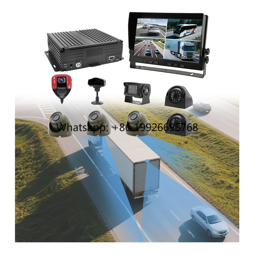 

8-канальный AHD 1080P мобильный видеорегистратор с ИИ для управления автопарком, для грузовиков, автобусов, логистики и обеспечения безопасности