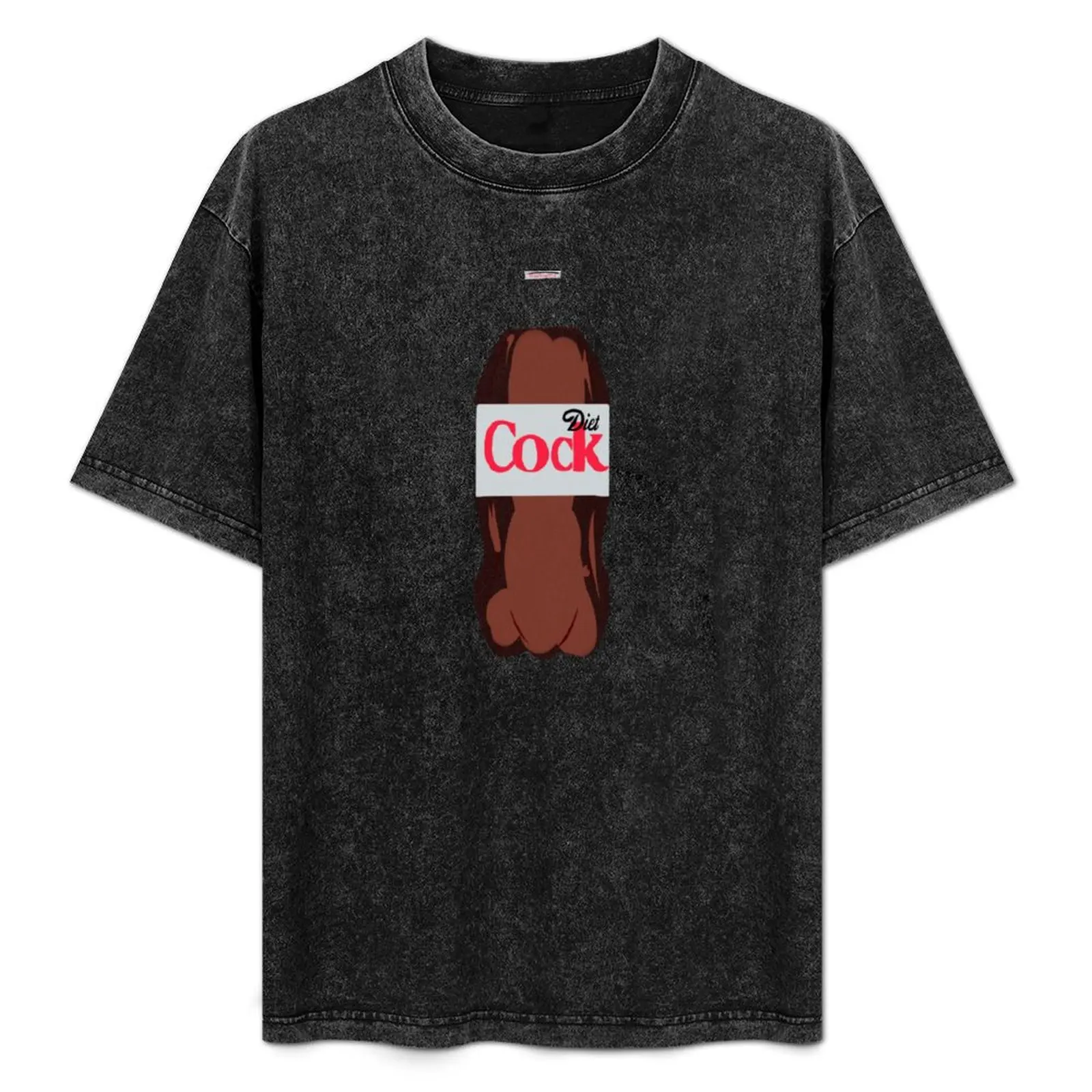 Diet Cock - 2 Liter T-Shirt Large Size Loose Casual Tee