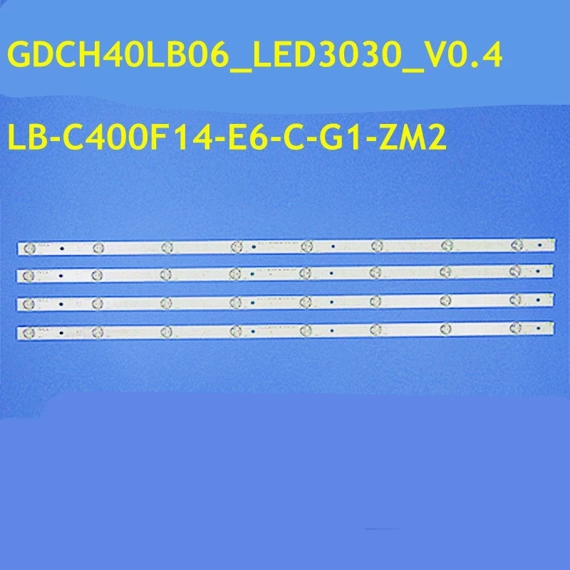 

5kit=20pcs LED Strip GDCH40LB06_LED3030_V0.4_20150505 LB-C400F14-E6-C-G1-ZM2 DEXP F40B7200C LED40D2200ST2