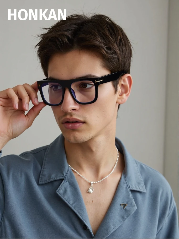 

Luxury Brand Presbyopia Glasses Women Vintage Oversized Square Frame Prescription Anti Blue Light Reading Glasses Men Custom