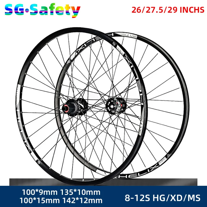 MTB Mountain bike wheelset 26 27.5inch 29er Sunringle tubeless rim 28 32 36Hole Disc brake Hub 8-12speed MTB XC Bicycle wheelset