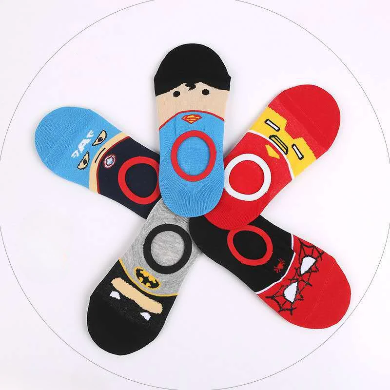 5Pairs Set 1-12Years Cute Cartoon Newborn Baby Boys Socks Non Slip Cotton Cartoon Kids Socks For Boys Girls Toddler Floor Sock