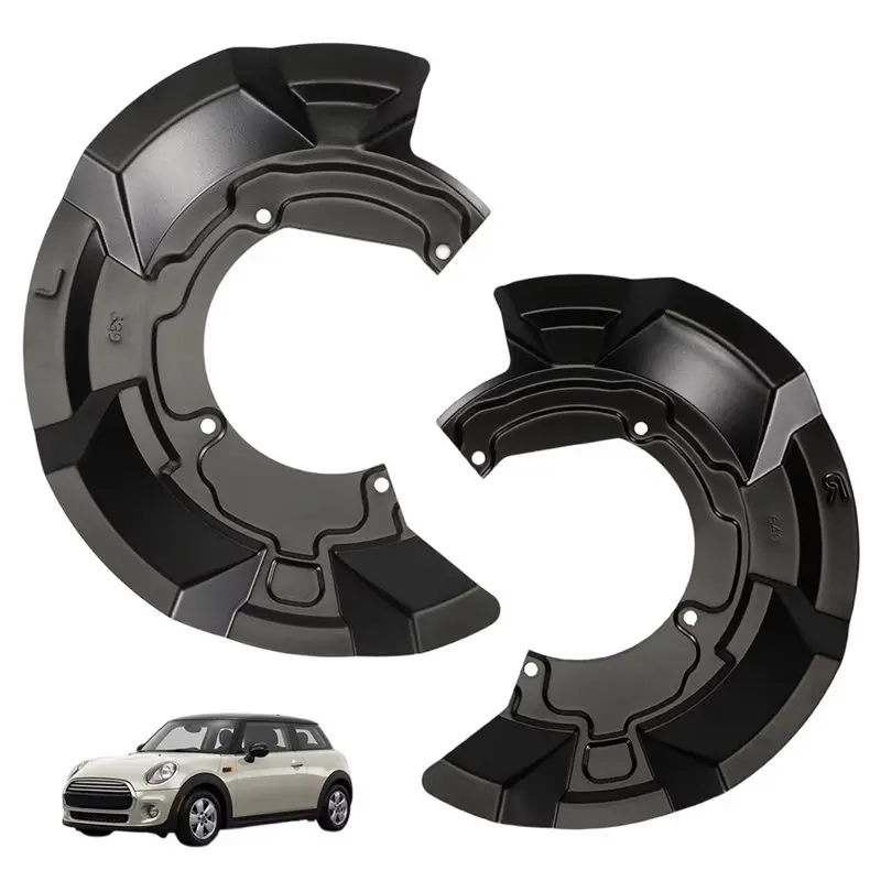 【Price Drop !!】 Front Left & Right Brake Dust Cover 1 Pair For BMW Mini