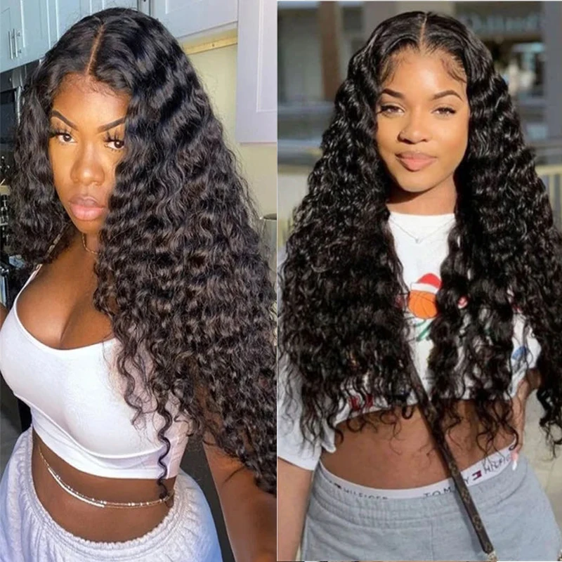 Natural Loose Deep Wave Bulk Cabelo Humano para Trançar, Pacotes de extensões não processadas, Virgin Raw Vietnam, 100%