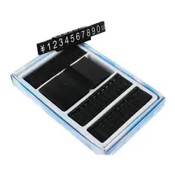 Base de Metal de escritorio, etiquetas de precio combinadas, montaje de teléfono móvil, cámara, números arábigos, signos, etiqueta, contador de ventana, soportes de exhibición