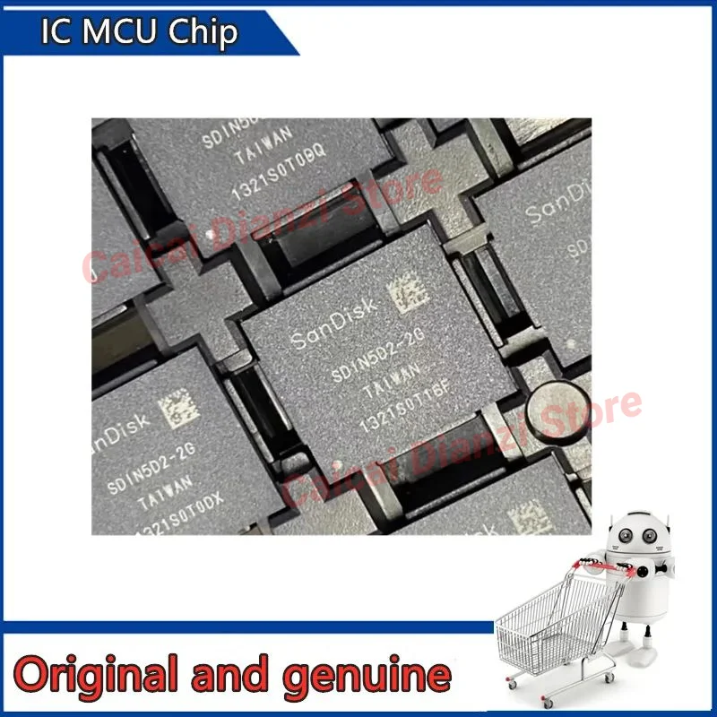 

10-2PCS/LOT SDIN5D2-2G BGA Chipset 100% New IC MCU