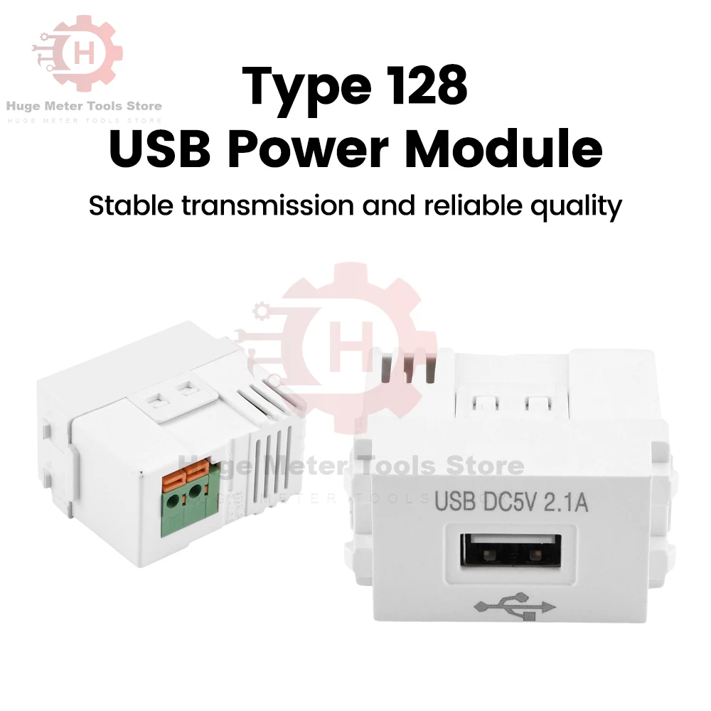 USB Mobile Phone Charging Panel Power Module 220V Socket 5V Transformer 2.1A Charging Power Socket Switching Adapter