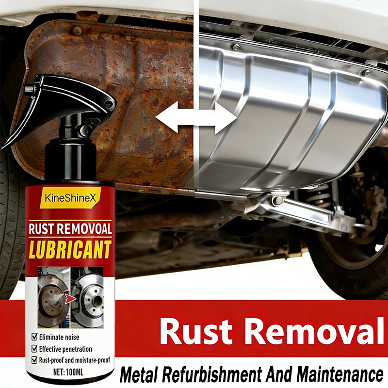Rust Dissolving Cleaner Spray, Fast Surface Renewal for Metal Equipment
