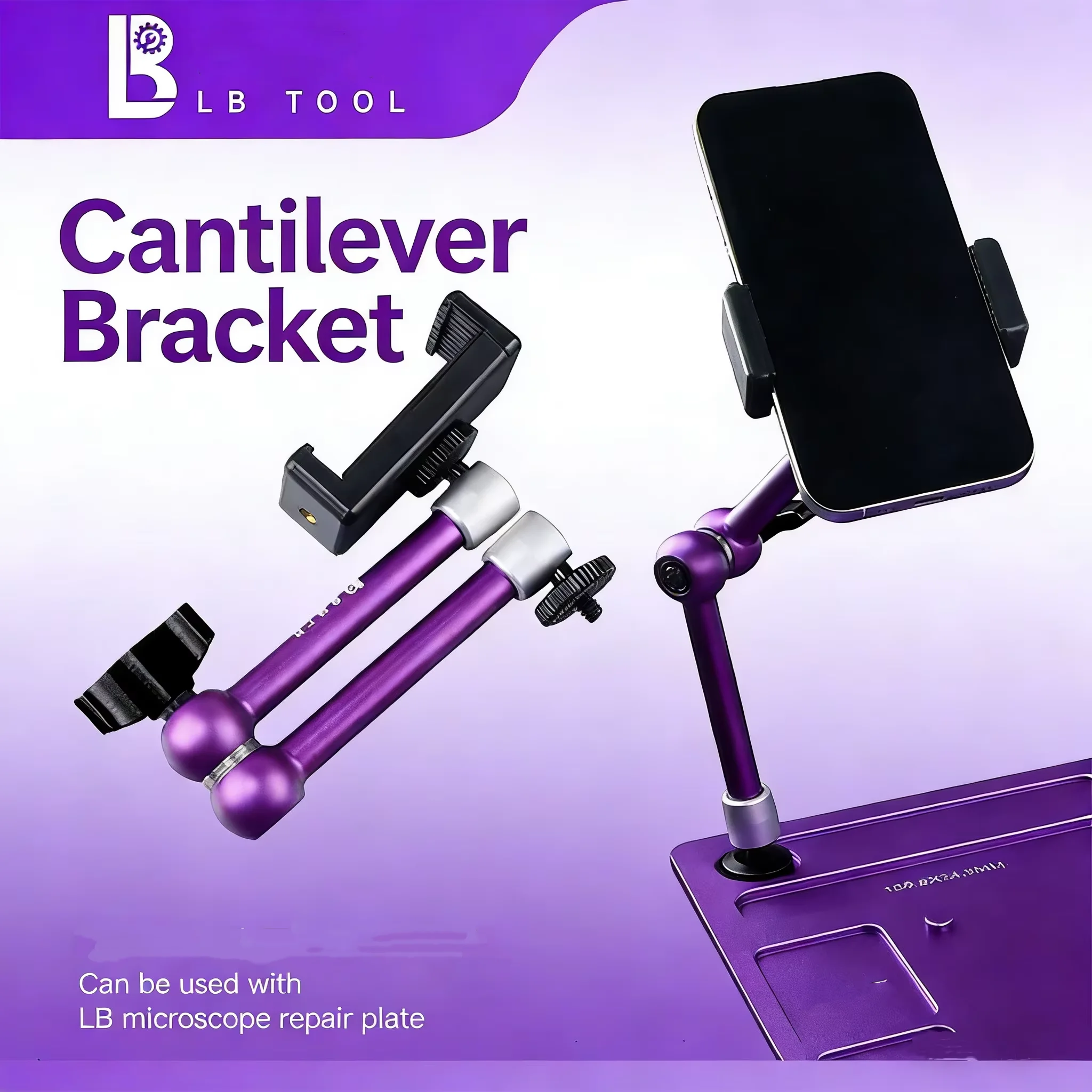 LUBAN CB25 Cantilever Bracket Metal Cantilever Bracketl Mechanical Arm Knob Ball Steering Multi-angle Adjustment Repair Tools