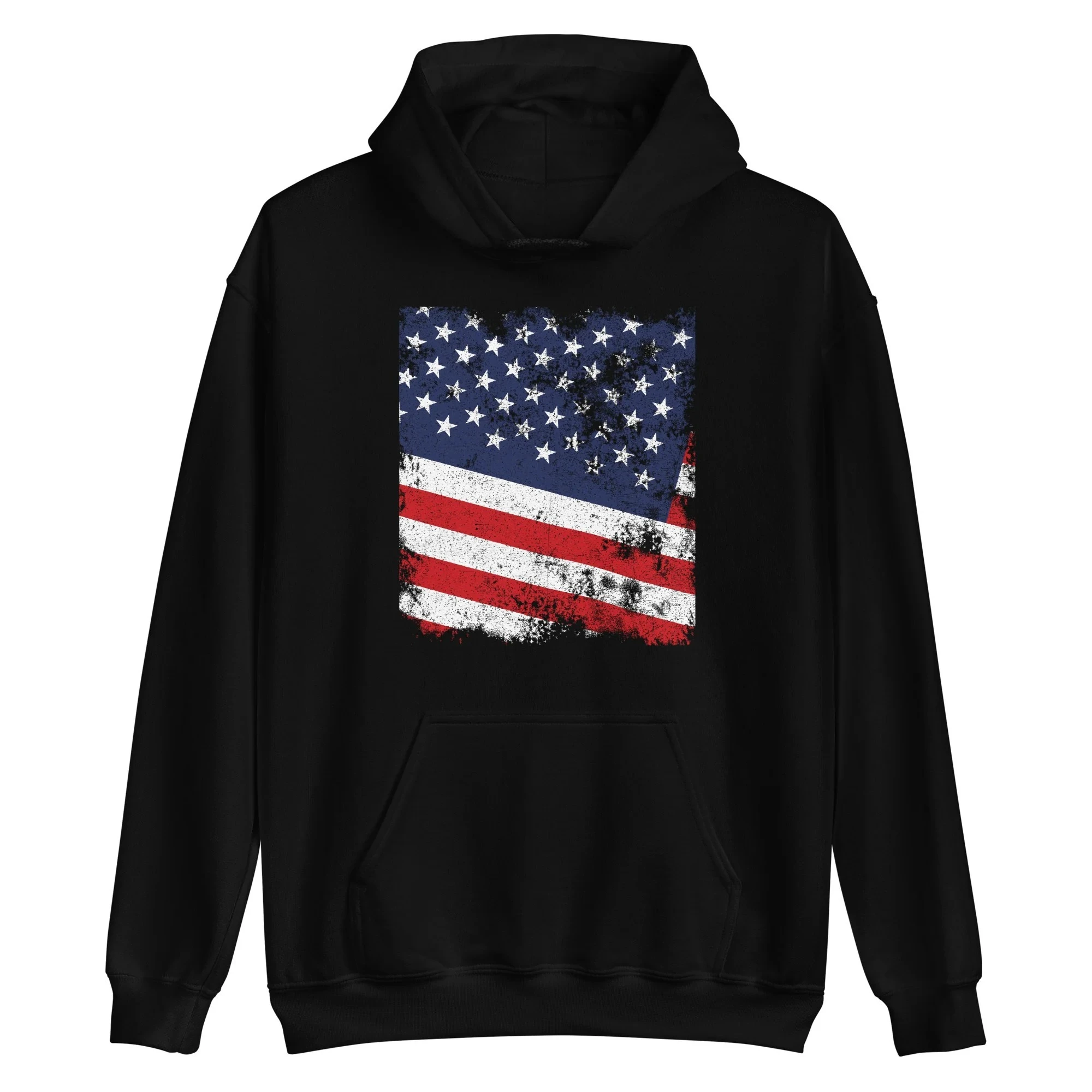 

United States Flag Hoodie Men's and Women's Long Sleeve Sweatshirt Pullover Tops Sportswear Jersey Men Clothing Retro Streetwear