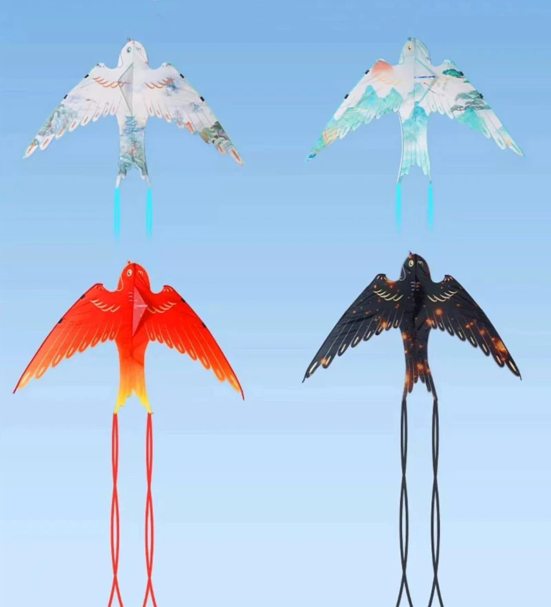 Long tailed swallow kite papalotes cometas grandes kite for adults Flying kite professional paragliding kite fun Outdoor play